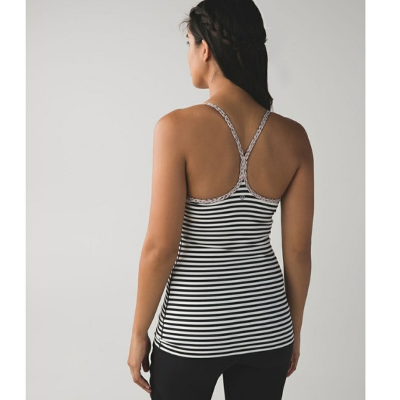 Lululemon Power Y Tank Narrow Bold Stripe - Picture 2 of 7